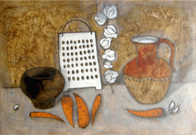 Натюрморт с морковкой